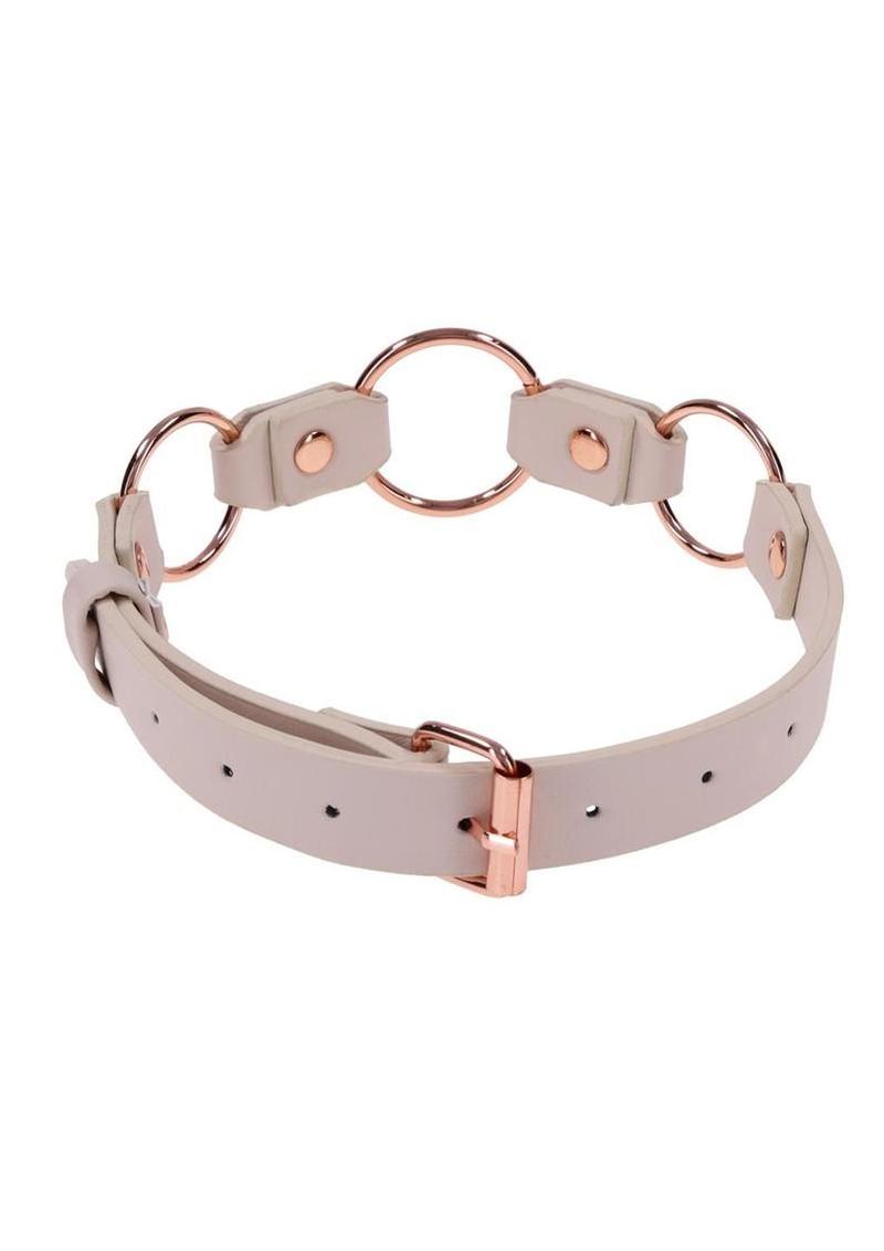 Sex and Mischief Peaches `n CreaMe Ring Day Collar – Rose Gold – Eve's ...