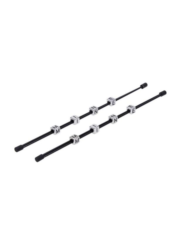 Edge MINE Pinching Rods – Black/Silver – Eve's Garden of Eden